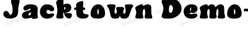 Jacktown Demo字体转换